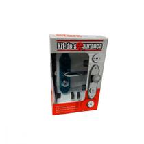 Fechadura Stam Kit 1803/11 Inox+2Trava 34384