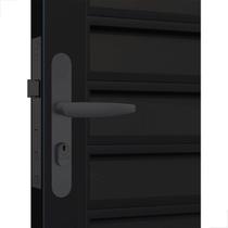Fechadura Stam Perfil Porta Alumínio 603/33 36mm Preto Fosco Fechadura Stam Perfil Porta Alumínio 603/33 36mm Preto Fosco