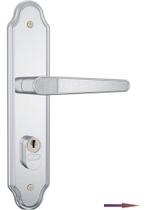 Fechadura Stam porta madeira Externa 803/03 Espelho Inox cromada Fechadura Stam porta madeira Externa 803/03 Espelho Inox cromada