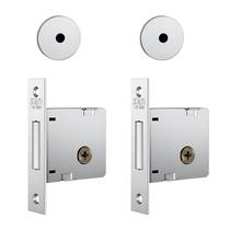 Fechadura Stam Trava Auxiliar Tetra Par 40MM 1004 RR IX Cr