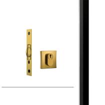 Fechadura Stam Trava Rolete 1005 Ros. Quadrada Externa Gold