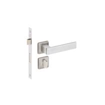 Fechadura tess imab banheiro wc escovada cromo acetinada ca 40mm Fechadura tess imab banheiro wc escovada cromo acetinada ca 40mm