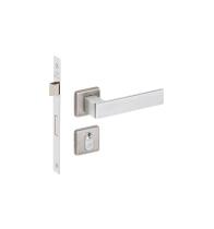 Fechadura tess imab externa c/cilindro chave pequena escovada cromo acetinada ca 40mm Fechadura tess imab externa c/cilindro chave pequena escovada cromo acetinada ca 40mm