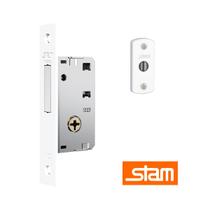 Fechadura Tetra Auxiliar 1003 (PAR) Stam Branco Com 4 chaves Fechadura Tetra Auxiliar 1003 (PAR) Stam Branco Com 4 chaves