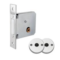 Fechadura Tetra Auxiliar Supertrava Quadrichave 40mm Redonda Cromada 911 Lockwell