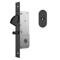 Fechadura Tetra Bico Papagaio Porta Correr Stam 1940 Preto