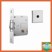 Fechadura Tetra Chave Pivotante Auxiliar 1005 Roseta Quadrada Cromada 45mm STAM Fechadura Tetra Chave Pivotante Auxiliar 1005 Roseta Quadrada Cromada 45mm STAM