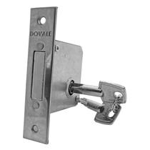 Fechadura Tetra Dovale Linha Litoral Cilindro e Chave latão- 79400