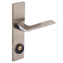 Fechadura Tetra Espelho 7cm Latonado Ultra Line Aliança Fechadura Tetra Espelho 7cm Latonado Ultra Line Aliança