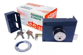 Fechadura tetra para portao sobrepor 1701/100 stam Fechadura tetra para portao sobrepor 1701/100 stam