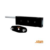 Fechadura Tetra Porta Enrolar Stam Externa 1200 Preto Fosco Fechadura Tetra Porta Enrolar Stam Externa 1200 Preto Fosco