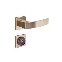 fechadura tetra quadratta curva roseta 55mm bronze latonado alianca