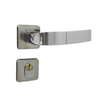 Fechadura Torino Roseta Cromada para Porta Externa - Mgm, Tamanho: Externa