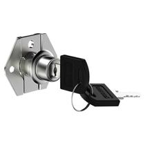 Fechadura Tranca para Gaveta Móveis Chave 22mm Soprano