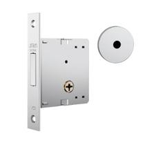 Fechadura Trava Auxiliar 1002 Inox Cromado Fechadura Trava Auxiliar 1002 Inox Cromado