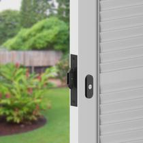 Fechadura Trava Auxiliar 430 Tetra Chave Bico Papagaio 430BP/PP-ED 30mm Preto 3F Fechadura Trava Auxiliar 430 Tetra Chave Bico Papagaio 430BP/PP-ED 30mm Preto 3F