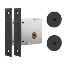 Fechadura Trava Auxiliar Stam 1004 Par Tetra Preto Fechadura Trava Auxiliar Stam 1004 Par Tetra Preto