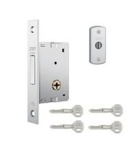 Fechadura Trava Auxiliar Tetra 1001 Espelho Inox Cromado 30mm Fechadura Trava Auxiliar Tetra 1001 Espelho Inox Cromado 30mm