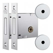 Fechadura Trava Auxiliar Tetra 1004 Par - 4 Chaves - Stam