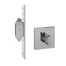 Fechadura Trava de Correr Banheiro Aço Inox Polido RQ2 IXP Pado Fechadura Trava de Correr Banheiro Aço Inox Polido RQ2 IXP Pado
