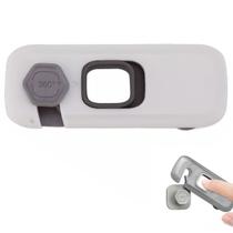 Fechadura Trava de Segurança Gaveta Armario Geladeira Protege Criança Bebe Infantil Porta Janela Evita Acidente Resistente Multiuso Fechadura Trava de Segurança Gaveta Armario Geladeira Protege Criança Bebe Infantil Porta Janela Evita Acidente Resistente Multiuso