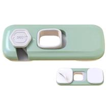 Fechadura Trava de Segurança Geladeira Armario Gaveta Bebe Criança Infantil Porta Janela Protege Evita Acitente Resistente Multiuso