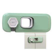 Fechadura Trava de Segurança Geladeira Armario Gaveta Protege Bebe Criança Evita Acidente Multiuso Resistente