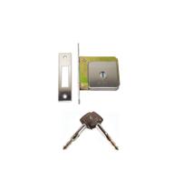 Fechadura trava de segurança tetra chave imab 2300 acetinada escovada quadrada Fechadura trava de segurança tetra chave imab 2300 acetinada escovada quadrada