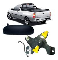 Fechadura Trava + Macaneta Tampa Traseira Courier 1997 1998 1999 2000 2001 2002 2003 2004 a 2013