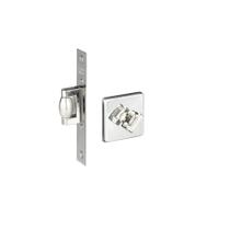 Fechadura trava rolete porta banheiro wc pado inox polido cromada pivotante quadrada rq2 Fechadura trava rolete porta banheiro wc pado inox polido cromada pivotante quadrada rq2