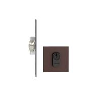 Fechadura trava rolete porta pivotante pado corten marrom quadrada rq2 ct externa Fechadura trava rolete porta pivotante pado corten marrom quadrada rq2 ct externa