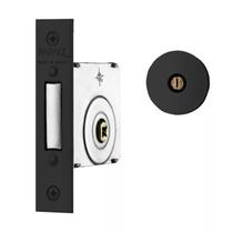 Fechadura Trava Tetra Auxiliar 140 R68 Roseta Redonda Preto Fosco 40mm Papaiz Fechadura Trava Tetra Auxiliar 140 R68 Roseta Redonda Preto Fosco 40mm Papaiz