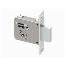 Fechadura Trava Tetra Auxiliar Haga 601 Inox 304 com Roseta Quadrada Fechadura Trava Tetra Auxiliar Haga 601 Inox 304 com Roseta Quadrada