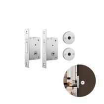Fechadura Treta Auxiliar Em Inox Redonda Para Porta Residencial Pivotante de 25 A 30 Mm 1001 Stam Fechadura Treta Auxiliar Em Inox Redonda Para Porta Residencial Pivotante de 25 A 30 Mm 1001 Stam