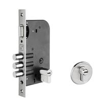 Fechadura Trinco Rolete 3 Pinos Alta Segurança Cilindro 9cm