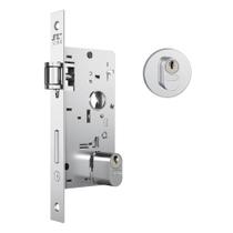 Fechadura Trinco Rolete 803 Roseta Inox Stam