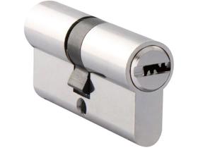 Fechadura Tubular Fortezza F-90AD - de Embutir Prata