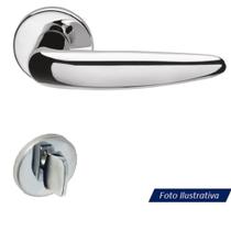 Fechadura VERT 2 - 55mm CROMADA Zamack Imab Conjunto Fechadura VERT 2 - 55mm CROMADA Zamack Imab Conjunto