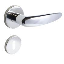 Fechadura Vert 2 Cromada Porta Interna IMAB Zamack Maquina 55mm