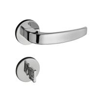 Fechadura Vic Roseta 930-90 Cromada - Pado Banheiro Fechadura Vic Roseta 930-90 Cromada - Pado Banheiro