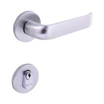 Fechadura Victoria Externa 40mm Roseta Escovada 108449/40-Z ZCE Arouca Fechadura Victoria Externa 40mm Roseta Escovada 108449/40-Z ZCE Arouca