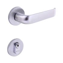 Fechadura Victória Externa 45mm Roseta Escovada 108449/6010/45-Z ZCE Arouca Fechadura Victória Externa 45mm Roseta Escovada 108449/6010/45-Z ZCE Arouca