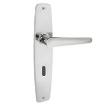 Fechadura Vouga Interna 40mm 125 Cromada com Maçaneta Lisa Fechadura Vouga Interna 40mm 125 Cromada com Maçaneta Lisa