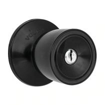 Fechadura Vouga Tubular Divisória 90mm Preta