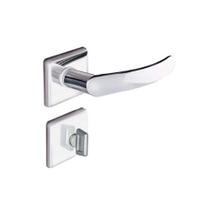 Fechadura WC Quadratta Premium 2800/81 IP Aliança - Modelo Quadratta com Acabamento Premium