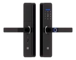 Fechadura Weg Home Wi-fi Embutir Controle No Celular Preto Fechadura Weg Home Wi-fi Embutir Controle No Celular Preto