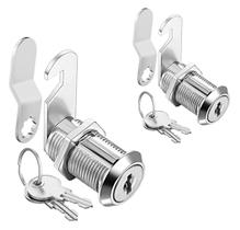 Fechaduras Cam para Armário Sartatue 1-1/8" em Liga de Zinco, 2 Peças