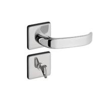 Fechaduras Concept Banheiro 40mm Roseta Quadrada Cromada RQ1 413-40CB Pado Fechaduras Concept Banheiro 40mm Roseta Quadrada Cromada RQ1 413-40CB Pado