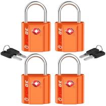Fechaduras de Bagagem TSA Forge Small - Ultra Seguras (Pacote com 4) Fechaduras de Bagagem TSA Forge Small - Ultra Seguras (Pacote com 4)