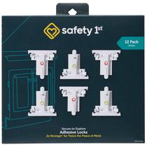 Fechaduras de Gabinete Safety 1st Secure-to-Explore - 12 Unidades - Brancas
